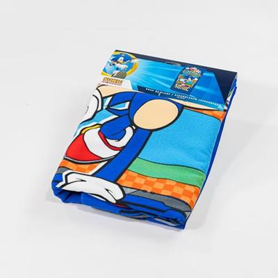 Team Sonic strandlaken 70 x 140 cm - polyester Team Sonic strandlaken 70 x 140 cm - polyester