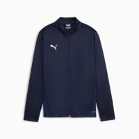 PUMA teamGOAL Trainingsjack Kids Donkerblauw Wit - thumbnail