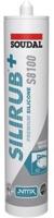 Soudal silirub+ s8100 neutraal | sanitairkit | transparant | 300 ml - 134449 - thumbnail