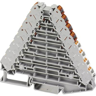 Phoenix Contact PTRV 8 /RDWH 3270137 Rangeerverdeler Aantal polen: 32 0.14 mm² 1.5 mm² Grijs 10 stuk(s)