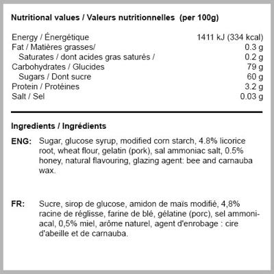 Harlekijntjes - Zachte Honing Drop - 12x 300g