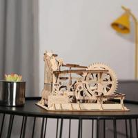 Robotime Marble Run 3D houten knikkerbaan - thumbnail