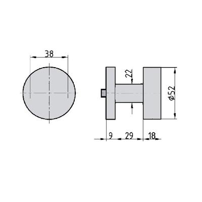 Basi 7306-9008 Wisselset rozetten