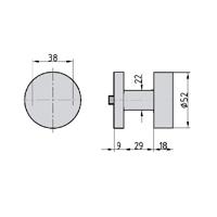 Basi 7306-9008 Wisselset rozetten - thumbnail