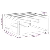 Buitenmeubelsets Antraciet Staal - thumbnail