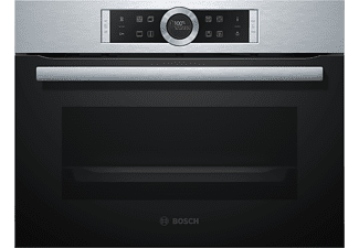 Bosch Serie 8 CBG635BS3 oven Elektrische oven 47 l Zwart, Roestvrijstaal A+