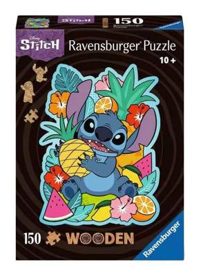 Ravensburger houten legpuzzel disney stitch, 150st.