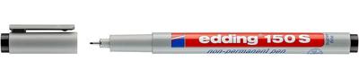 Edding Foliestift 150 S non-permanent pen 4-150001 Zwart