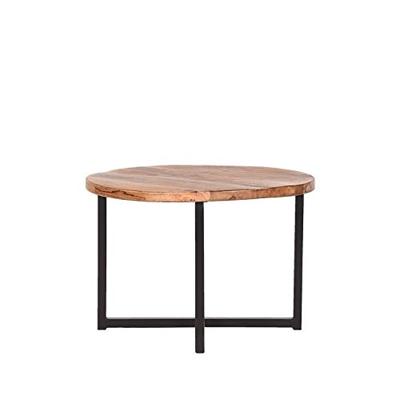 LABEL51 Bijzettafel Dex - Rough - Mangohout - 60 cm