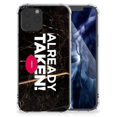 iPhone 12 Pro Max Telefoonhoesje met tekst Already Taken Black iPhone 12 Pro Max Telefoonhoesje met tekst Already Taken Black