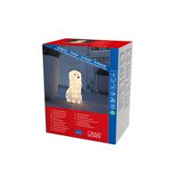 Konstsmide 6299-103 Acryl figuur Energielabel: F (A - G) Hond Warmwit LED Wit - thumbnail