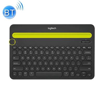 Logitech K480 multi-device Bluetooth 3 0 draadloos Bluetooth-toetsenbord met standaard (zwart)