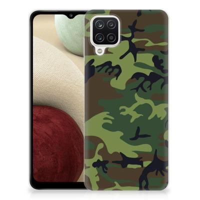 Samsung Galaxy A12 | TPU bumper | Army Dark Samsung Galaxy A12 | TPU bumper | Army Dark