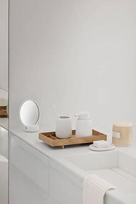 Blomus Sono Tandenpoetsbeker keramiek Moonbeam Blomus Sono Tandenpoetsbeker keramiek Moonbeam