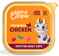 Cat adult pate chicken 85g Edgard & Cooper - Edgard en cooper - thumbnail