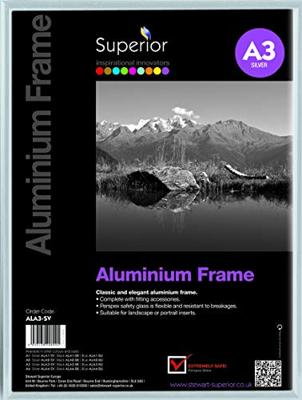 TPAC fotokader aluminium, zilver, A3