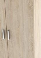 Schoenenkast Cabinet - eikenkleur - 108,4x54,6x35,3 cm - Leen Bakker - thumbnail