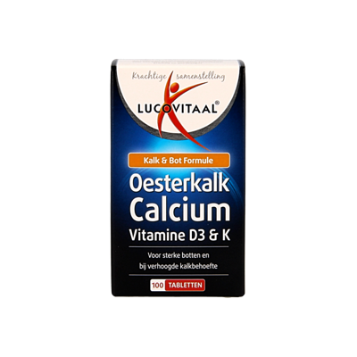 Lucovitaal Oesterkalk calcium tabletten 100 Tabletten