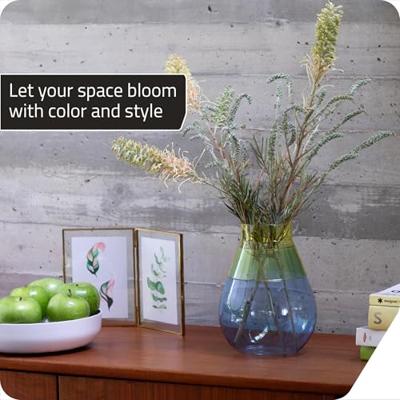 Peleg Design Twotone Vaas - Blauw Peleg Design Twotone Vaas - Blauw