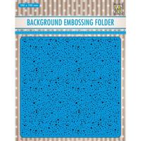Nellie's Choice • 3d embossing folder achtergrond stippen 15x15cm - thumbnail