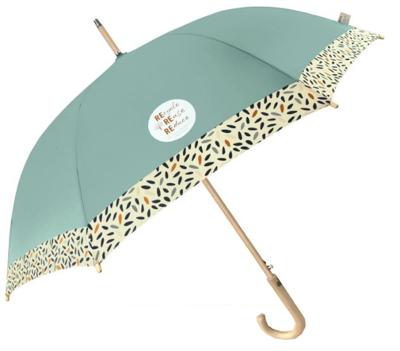 Perletti Paraplu Unisex 102 Cm Lichtgrijs Perletti Paraplu Unisex 102 Cm Lichtgrijs