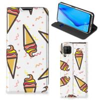 Huawei P40 Lite | Flip Style Cover | Icecream - thumbnail