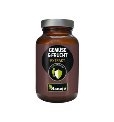 Hanoju Groente en fruit extract 500mg 90 Vegetarische capsules Hanoju Groente en fruit extract 500mg 90 Vegetarische capsules