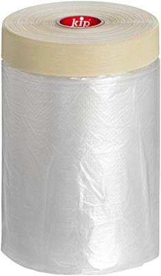 Kip 332 Masking-Tec Afdekfolie met Masking Tape - 1100mmx 33m Kip 332 Masking-Tec Afdekfolie met Masking Tape - 1100mmx 33m