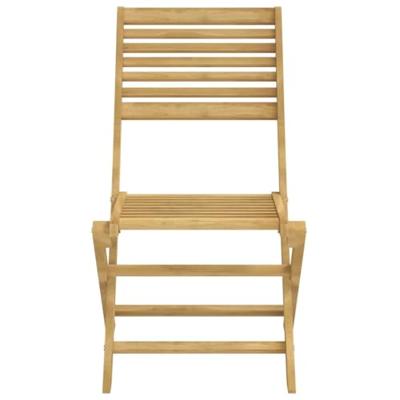 Tuinstoelen 2 st inklapbaar 48,5x61,5x87 cm massief acaciahout