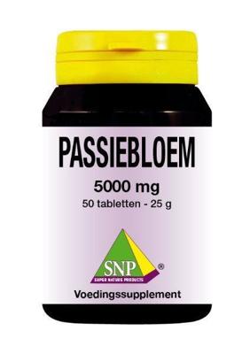 SNP Passiebloem 5000mg 50 Tabletten SNP Passiebloem 5000mg 50 Tabletten