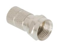 Valueline fc-001prof f-connector male metaal zilver - thumbnail
