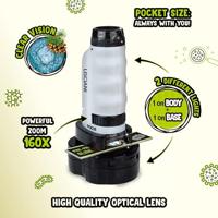 Draagbare microscoop - IK BEN EEN GENIE - Krachtige vergroting - thumbnail