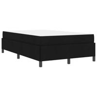 Boxspring bed Zwart, Zwart 120 x 200 cm Stof, Engineered Hout - thumbnail