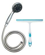 Handdoucheset Schutte 5 Functies met Douchewisser 150 cm Doucheslang Chroom Schütte