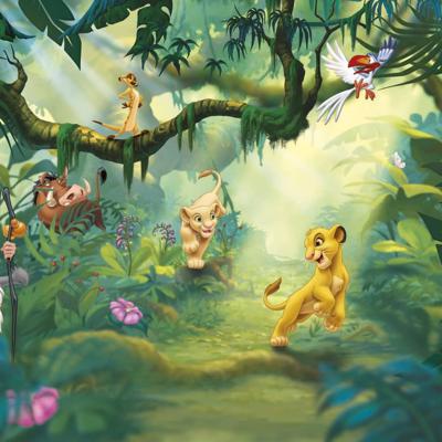 Komar Home Fotobehang Disney - The Lion King - Jungle - 8-475