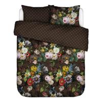 Essenza Giselle Dekbedovertrek - Lits-jumeaux (240x200/220 Cm + 2 Slopen) - Katoen Satijn - Chocolate - thumbnail