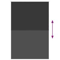 Rolgordijn verduisterend 165x210 cm stofbreedte 161,6 cm zwart - thumbnail