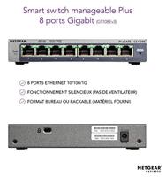 Switch Netgear GS108E-400EUS - thumbnail