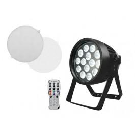 Eurolite IP PAR 14x8W QCL DMX LED-lichteffect Aantal LEDs: 14 8 W