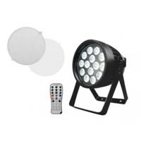 Eurolite IP PAR 14x8W QCL DMX LED-lichteffect Aantal LEDs: 14 8 W - thumbnail