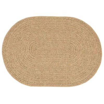VidaXL Vloerkleed zizur bruin 200 x 140 cm polypropyleen