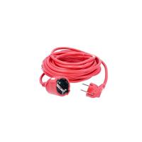 AS Schwabe 51013 Stroom Verlengkabel Rood 10.00 m H05VV-F 3G 1,5 mm² - thumbnail
