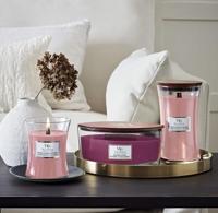 WoodWick Pressed Blooms & Patchouli Large Candle - thumbnail
