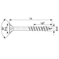 Spax pk t30 geg dd 6,0x280(100) - thumbnail