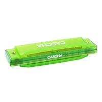 Cascha HH 2274 Fun Blues mondharmonica in C groen - thumbnail