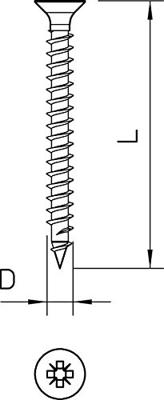 OBO Bettermann 3192245 4759 4.0X40 Sprintbout 4 mm 40 mm Kruiskop Pozidriv Staal Verzinkt 200 stuk(s)