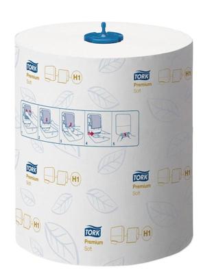 Tork Premium Matic® zachte handdoekrol, 2-laags, systeem H1, wit