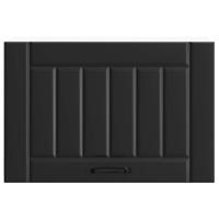 Keukenwandkast Lucca bewerkt hout zwart - thumbnail