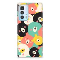 Motorola Edge 20 Pro Telefoonhoesje met Naam Bears - thumbnail