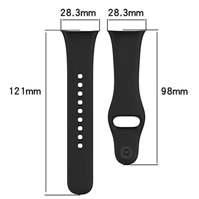 Siliconen bandje - Oranje - Xiaomi Redmi Watch 3
